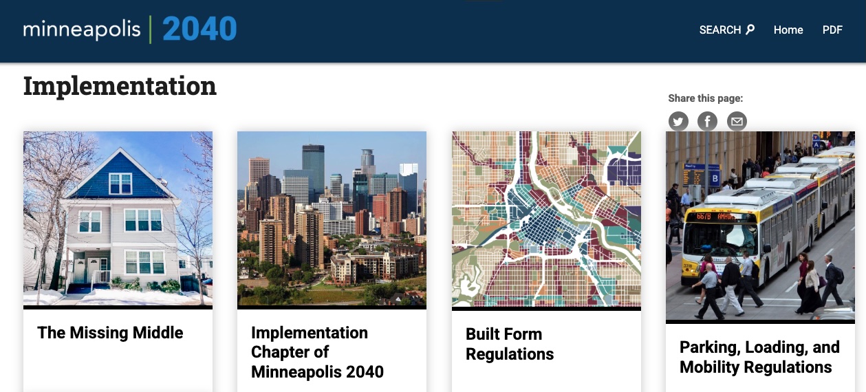 The Minneapolis 2040 Plan