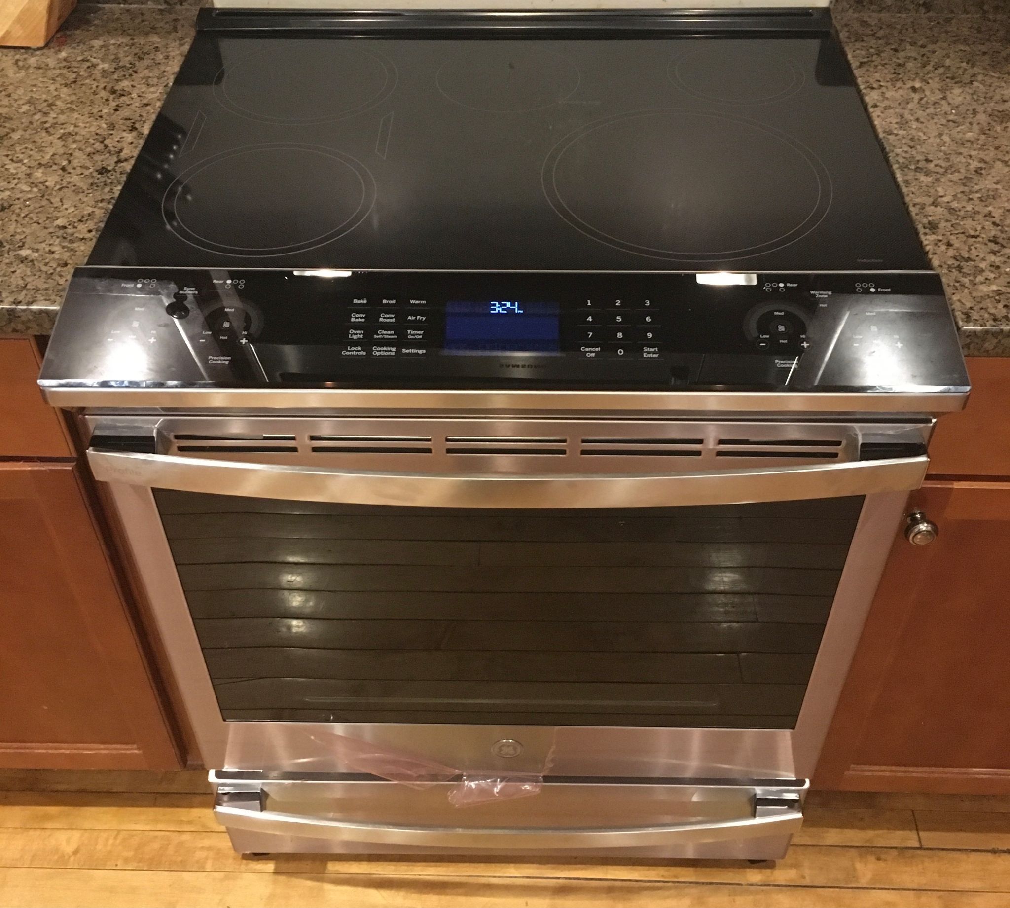 Our GE Profile 30" Induction Range