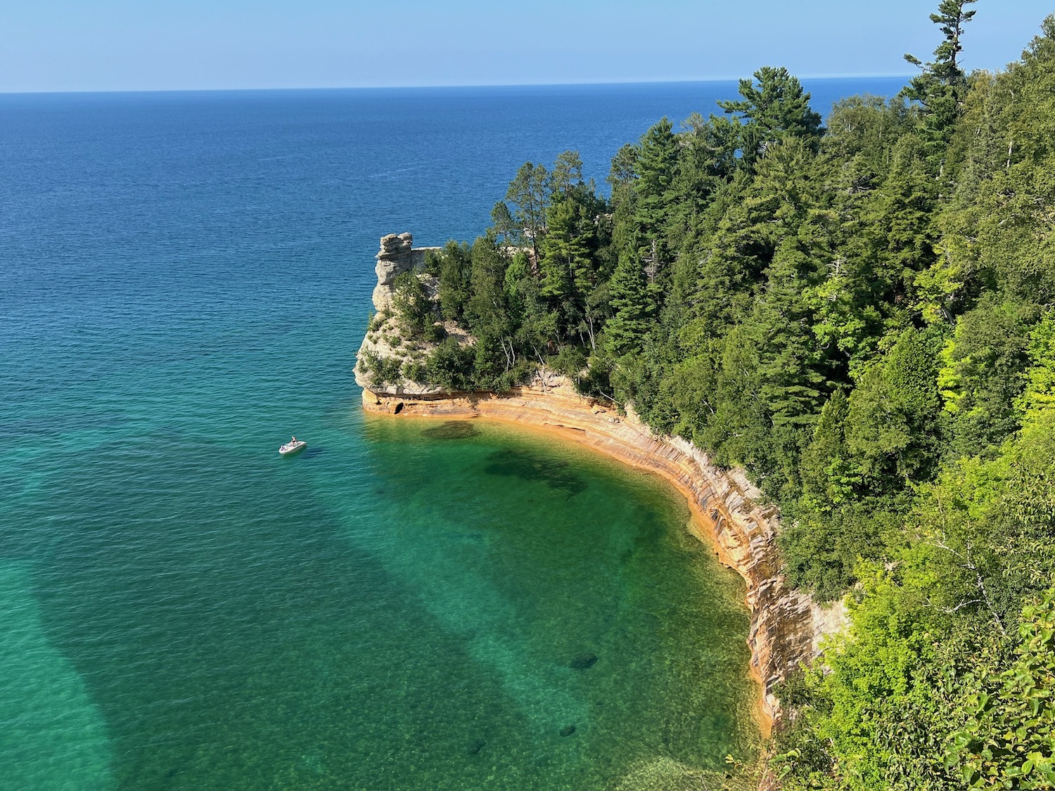 Pictured Rocks, Grand Island, MI