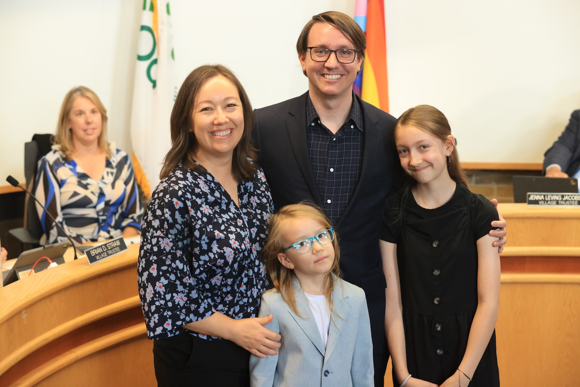 Trustee Eder and family