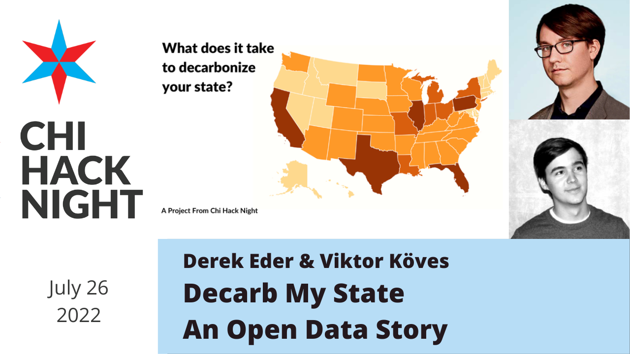 Decarb My State: An Open Data Story