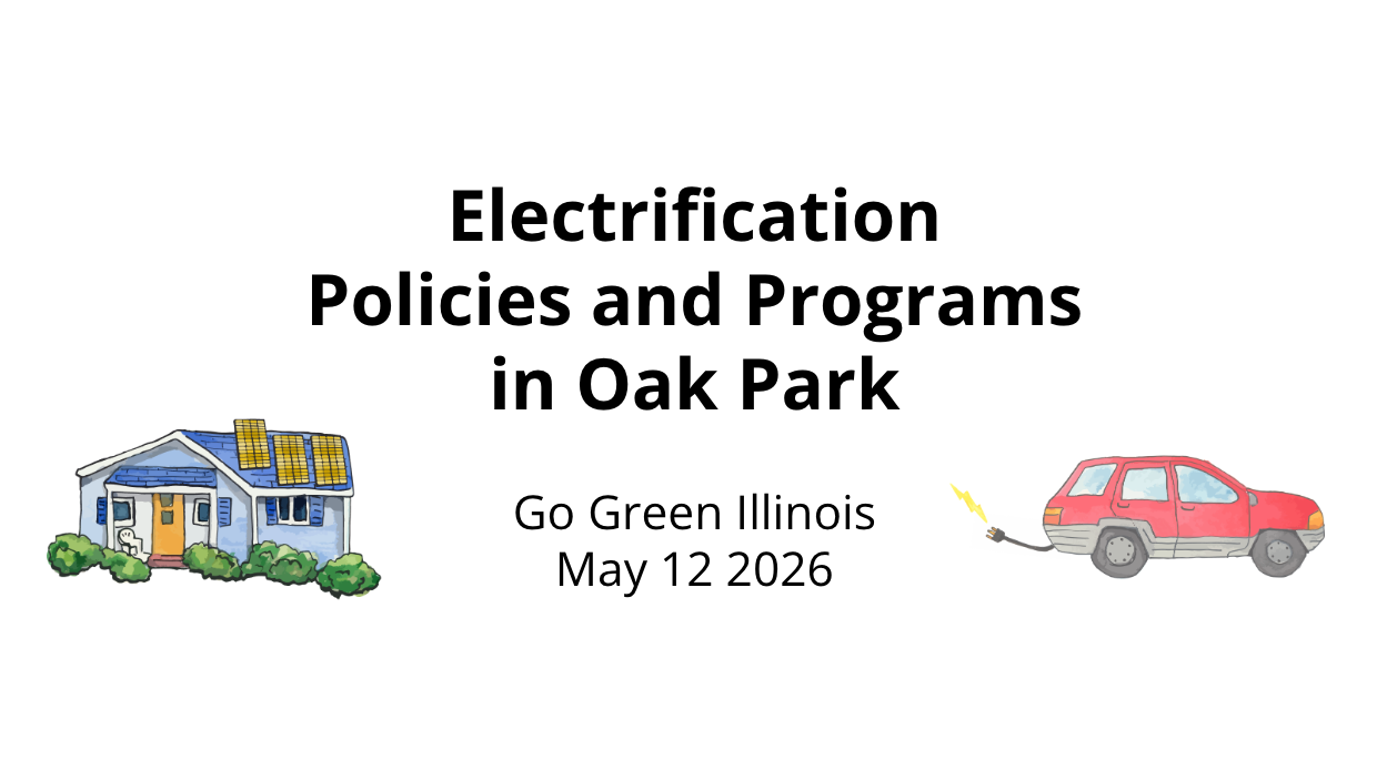 Electrification Policies and Pograms in Oak Park